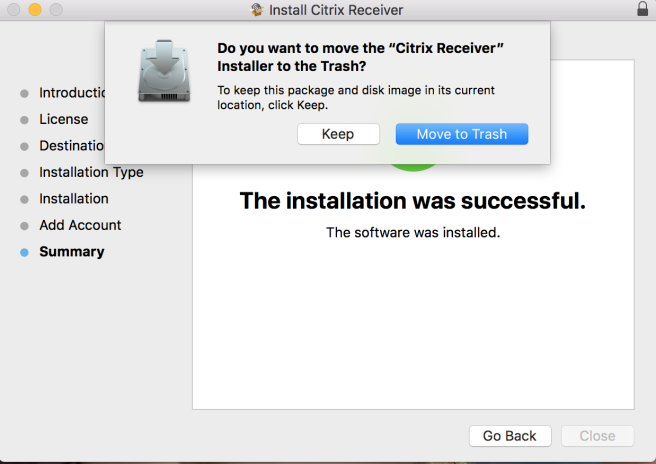 Citrix receiver for mac mojave not working