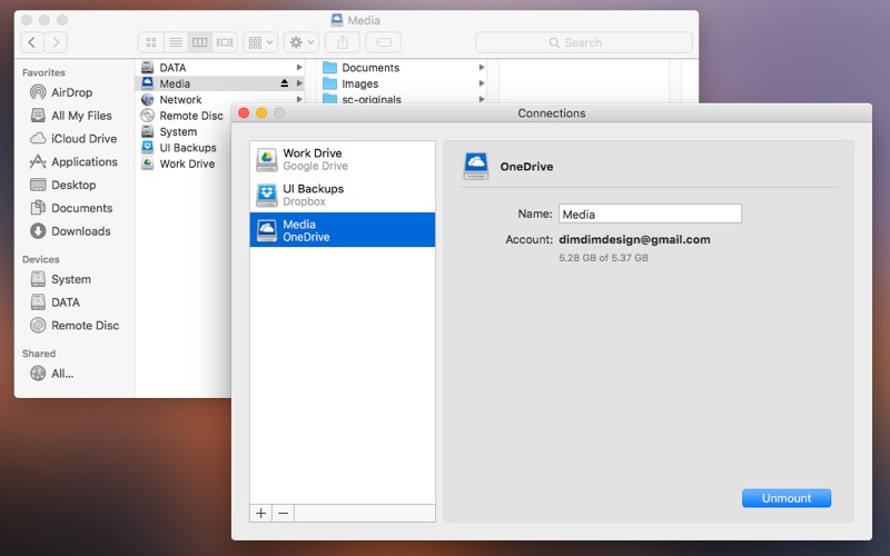 Onedrive for mac 10.11.6